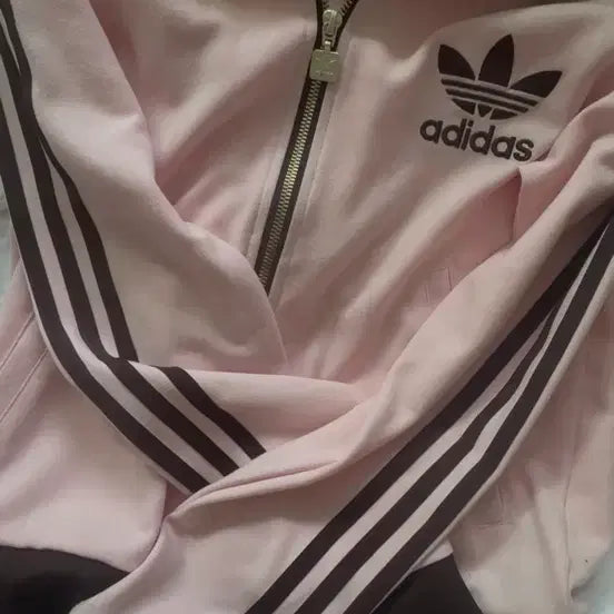 [BUNJANG] Adidas Track Top Pink Brown / 아디다스 트랙탑 핑크 브라운