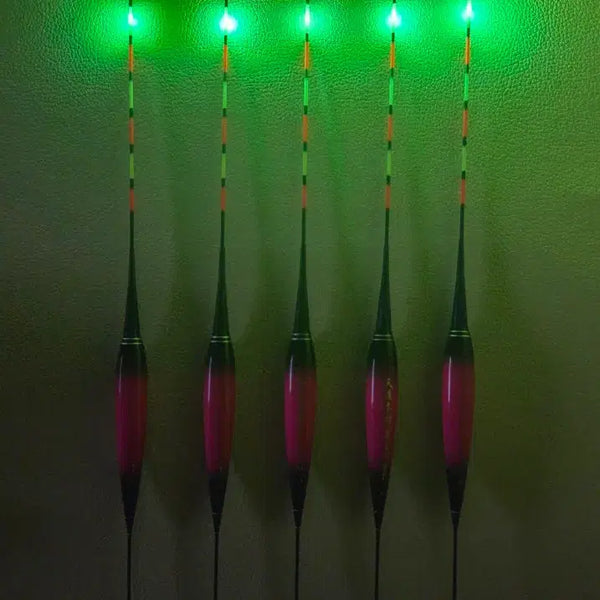 [BUNJANG] Smart Electronic Fishing Floats (5-piece Set) / 스마트전자찌 3점등왕방울형광 4.5~4.6g전후 5개판매합니다.