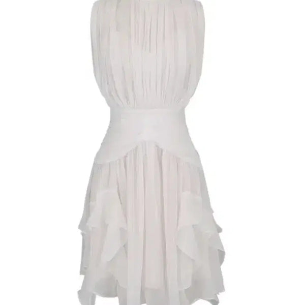 [BUNJANG] Labelle Blanc Diana Dress White M / 라벨르블랑 다이애나 원피스 화이트 m
