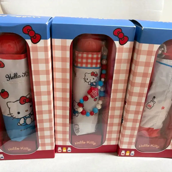 [BUNJANG] Hello Kitty Umbrella 3-Piece Set / 헬로키티 우산 3종 세트