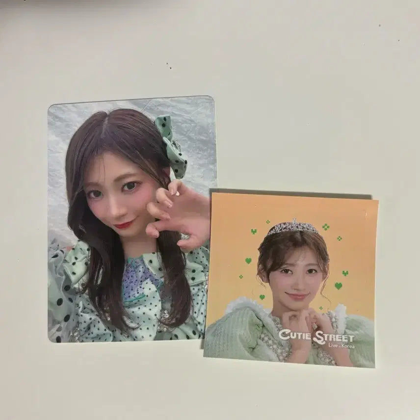 [BUNJANG] Cutie Street Kanata Itakura Photocard & Sticker Set / CUTIE STREET 이타쿠나 카나 한국 팝업 토레카, 스티커 (큐티스트리트 큐스토)