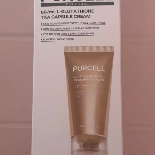 [BUNJANG] Purcell Glutathione TXA Capsule Cream 80ml / [미개봉 새상품] 퍼셀 글루타치온 TXA 캡슐 크림 80ml