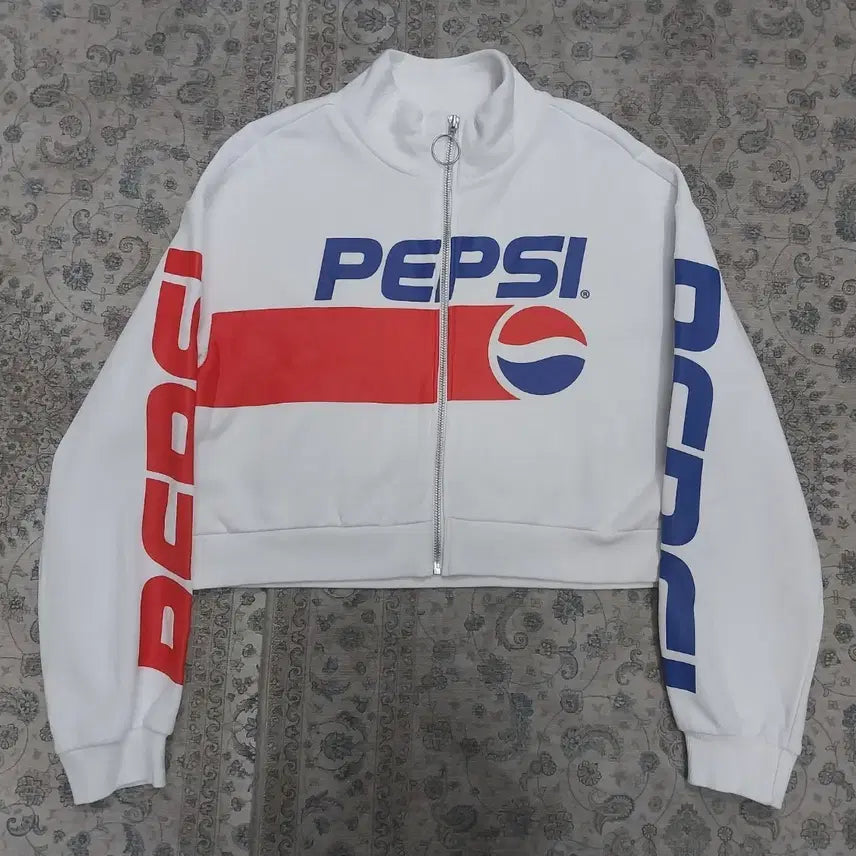 [BUNJANG] H&M Pepsi Cola Zip-Up Crop Jacket / H&M 펩시 콜라 집업 크롭 자켓 S (크게나옴) (77까지가능)