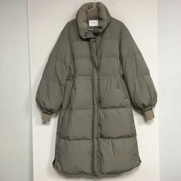 [BUNJANG] SO WOOL Premium Goose Long Padding S / SO WOOL 쏘울 프리미엄 구스 롱패딩 S