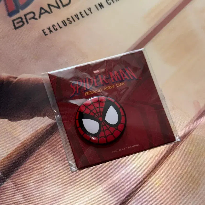 [BUNJANG] Spider-Man Brand New Day Pin Badge Weekend Special Prize / 스파이더맨 브랜드 뉴 데이 핀뱃지 1주차 주말 특전 양도 판매
