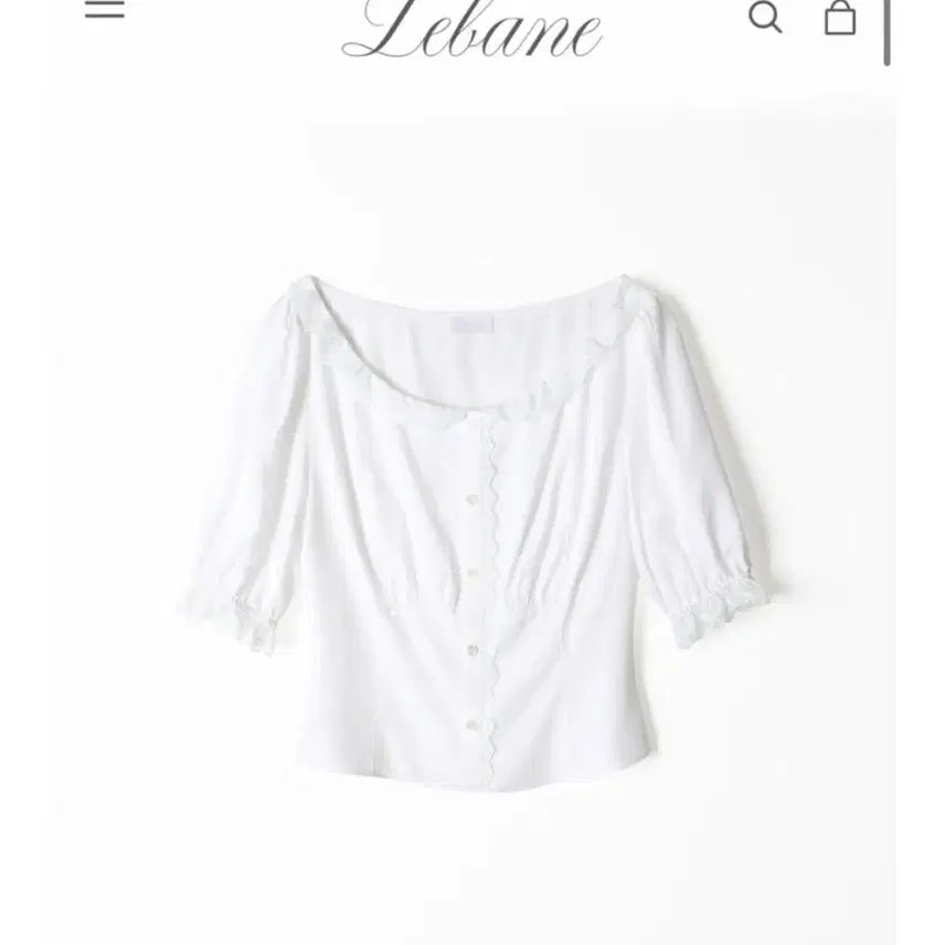 [BUNJANG] Le Bain Jane Lace Blouse / 르베인 제인 레이스 블라우스 jane lace