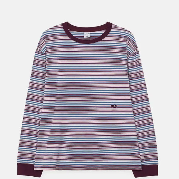 [BUNJANG] Enzo Blues Striped Boxy LST Long Sleeve / 엔조블루스 스트라이프 박시 LST 롱슬리브 팝니다