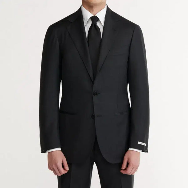 [BUNJANG] Andrea Seoul Ring Jacket White Label Vitale Barberis Canonico Charcoal Grey Wool Suit (Size 50) / 안드레아서울 링자켓 화이트라벨 까노니꼬 차콜그레이 50 사이즈 수트