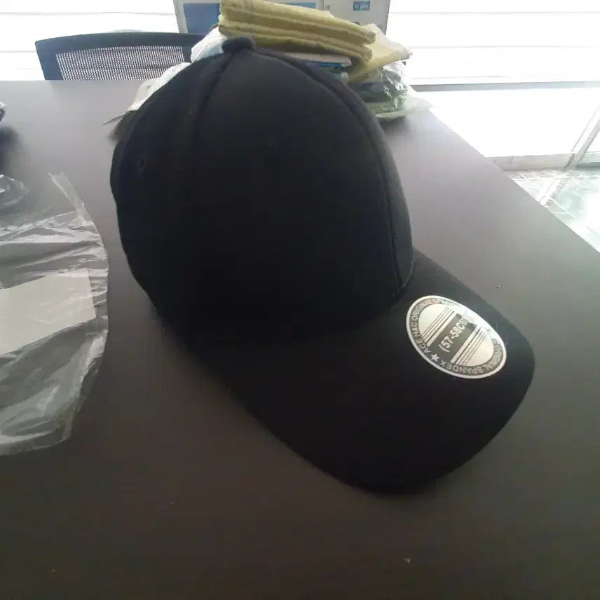 [BUNJANG] Black Plain Baseball Cap / 신품) 검정무지 캡모자 / 야구모자