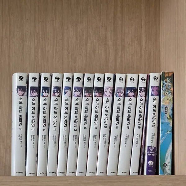 [BUNJANG] Sword Art Online Volumes 9-21 / 소드아트온라인 9 ~ 21권