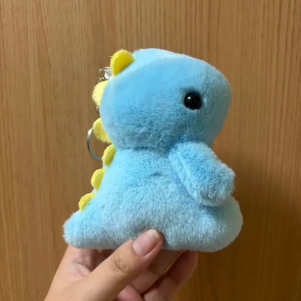 [BUNJANG] Pastel Dinosaur Plush Keychain / 파스텔 공룡 인형 키링