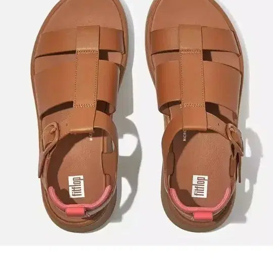 [BUNJANG] Fitflop Brown Sandals US 7 / 핏플랍 샌들 브라운