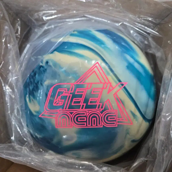 [BUNJANG] Roadfield Geek Mimi White Sky 15.2lb Certified Bowling Ball / 택배무료 15.2파운드 공인구 로드필드 긱미미 화이트스카이 새볼링공