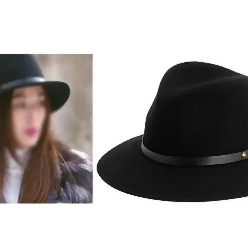 [BUNJANG] Rag & Bone Fedora Hat Black / 랙앤본 페도라 M