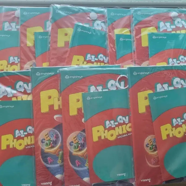 [BUNJANG] Englisheye AT-QV Phonics 1A Textbook Set / 잉글리시아이 AT-QV PHONICS 1A 교재 세트 (새상품)
