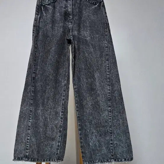 [BUNJANG] Obzee Archive Black Denim Jeans / 한섬 오브제 아키이브 블랙청바지(택포)