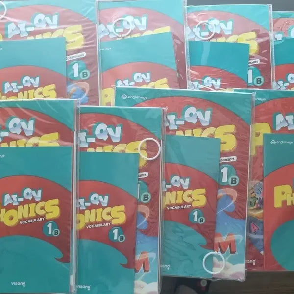 [BUNJANG] AI-QV Phonics Vocabulary 1B English Phonics Textbook / AI-QV PHONICS VOCABULARY 1B 영어 파닉스 교재 판매 (새상품)
