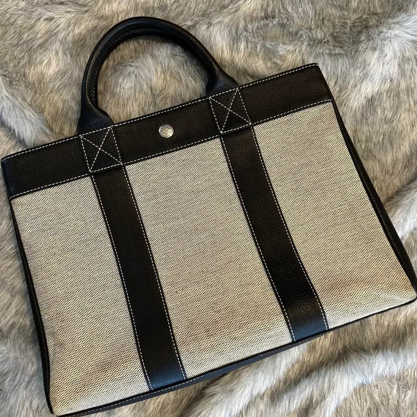 [BUNJANG] Hermes Canvas Tote Bag / HERMES 에르메스 캔버스 토트백