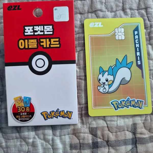 [BUNJANG] Pokemon 30th Anniversary Pass Case Pachirisu / 포켓몬 30주년 교통카드 파치리스