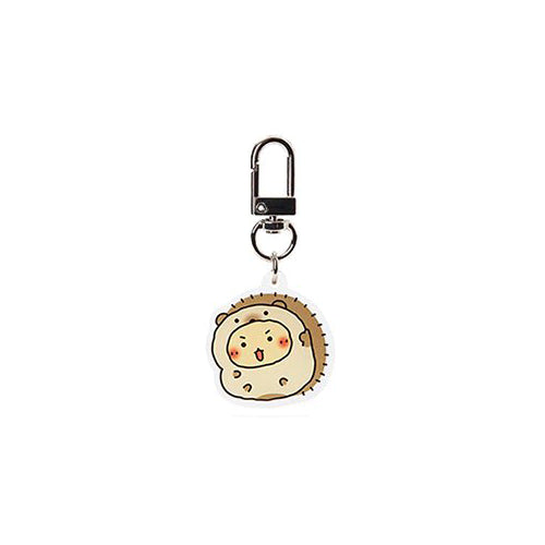 [BUNJANG] Manggeureojin Gom Hedgehog Acrylic Keyring (Animal Version) / [개봉] 망그러진곰 아크릴 키링 (동물) : 고슴도치