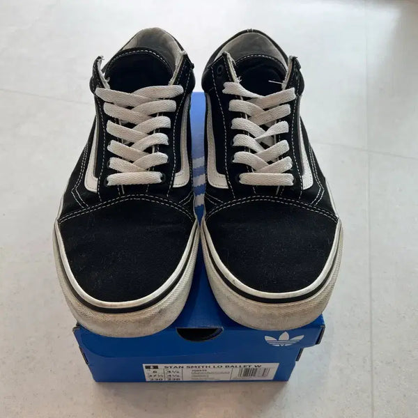 [BUNJANG] Vans Old Skool Black Sneakers (Size 260) / 반스 올드스쿨 블랙 사이즈 260