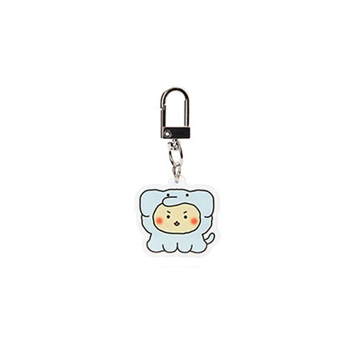 [BUNJANG] Manggeureonjigom Elephant Acrylic Keyring (Unsealed) / [개봉] 망그러진곰 아크릴 키링 (동물) : 코끼리