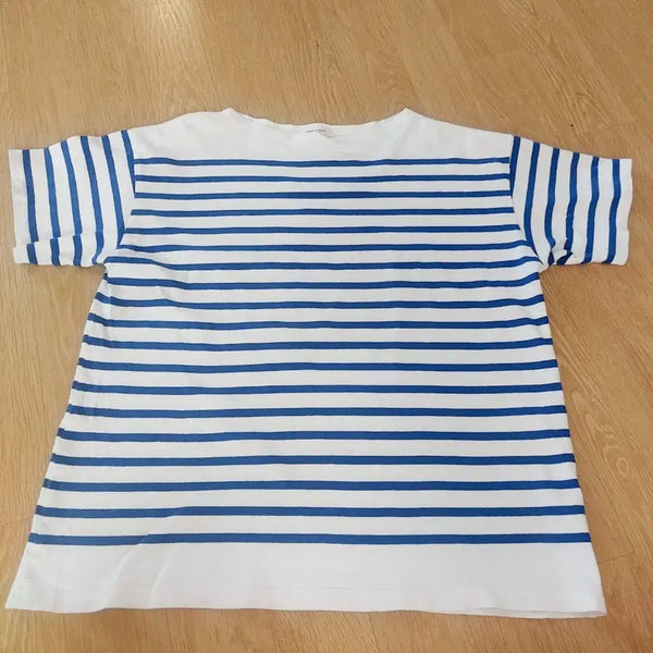 [BUNJANG] Freak's Store Border T-Shirt L / 프릭스 스토어 FREAK'S STORE 보더 반팔티 L