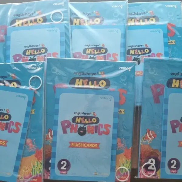 [BUNJANG] English Eye Hello Phonics Level 2 Student Book Set / 잉글리시아이(English Eye) Hello Phonics Level 2 교재 세트