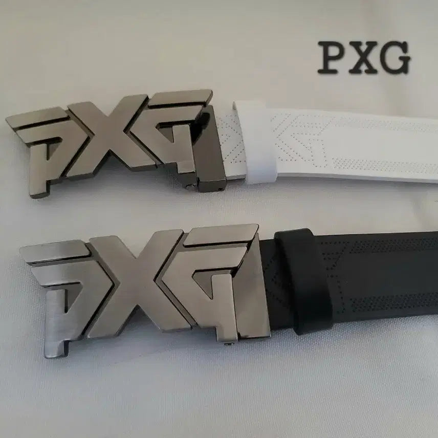 [BUNJANG] Genuine Leather Belt with Logo Buckle / 통가죽벨트