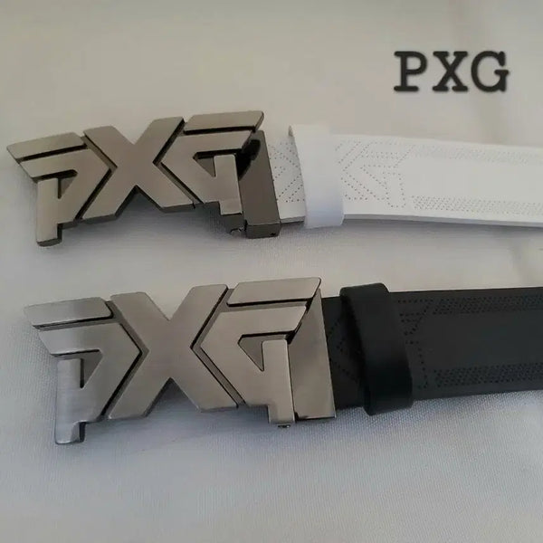 [BUNJANG] Genuine Leather Belt with Logo Buckle / 통가죽벨트