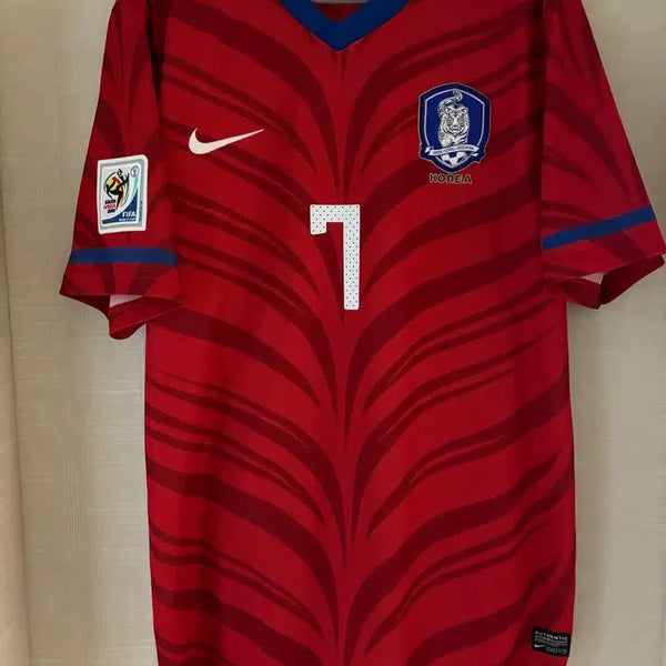 [BUNJANG] 2010 South Africa World Cup South Korea National Team Park Ji-sung Jersey (Authentic) / 2010 남아공월드컵 대한민국 국가대표팀 박지성 유니폼 (정품)