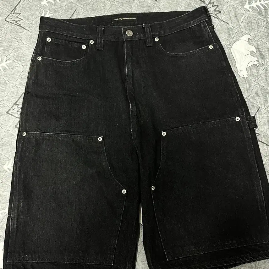 [BUNJANG] Wress 005 Double Knee Shorts Size 32 / 뤠쓰 005 더블니 쇼츠 32사이즈