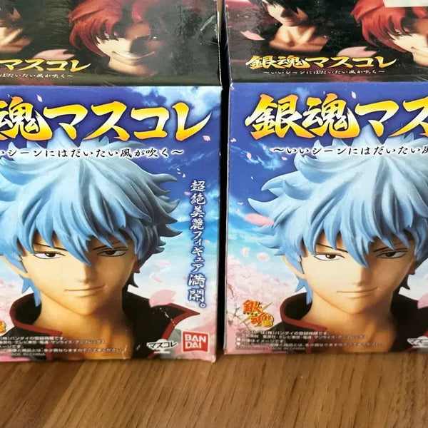 [BUNJANG] Gintama Mascore Bust Figures (Takasugi, Kamui) Bundle Set / [일괄] 은혼 마스코레 흉상 피규어 (타카스기, 카무이)