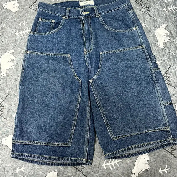 [BUNJANG] PEARCE Double Knee Shorts Size S / 피어스 더블니 쇼츠 s사이즈