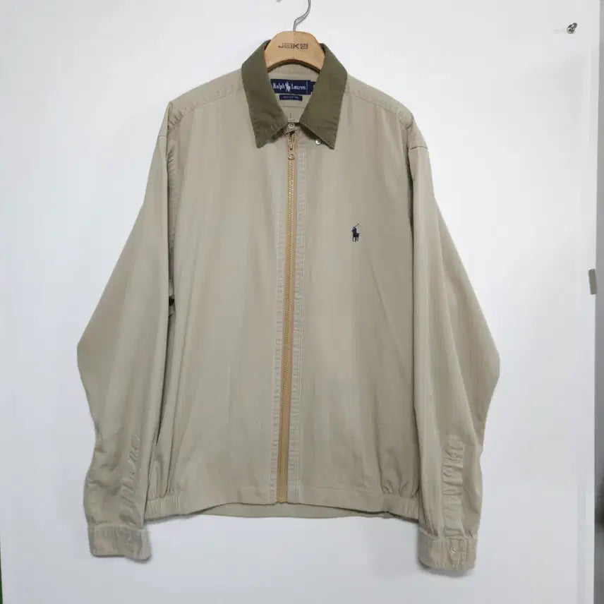 [BUNJANG] Polo Ralph Lauren Reworked Cotton Blouson Jacket / 폴로 랄프로렌 리워크 코튼 블루종 자켓
