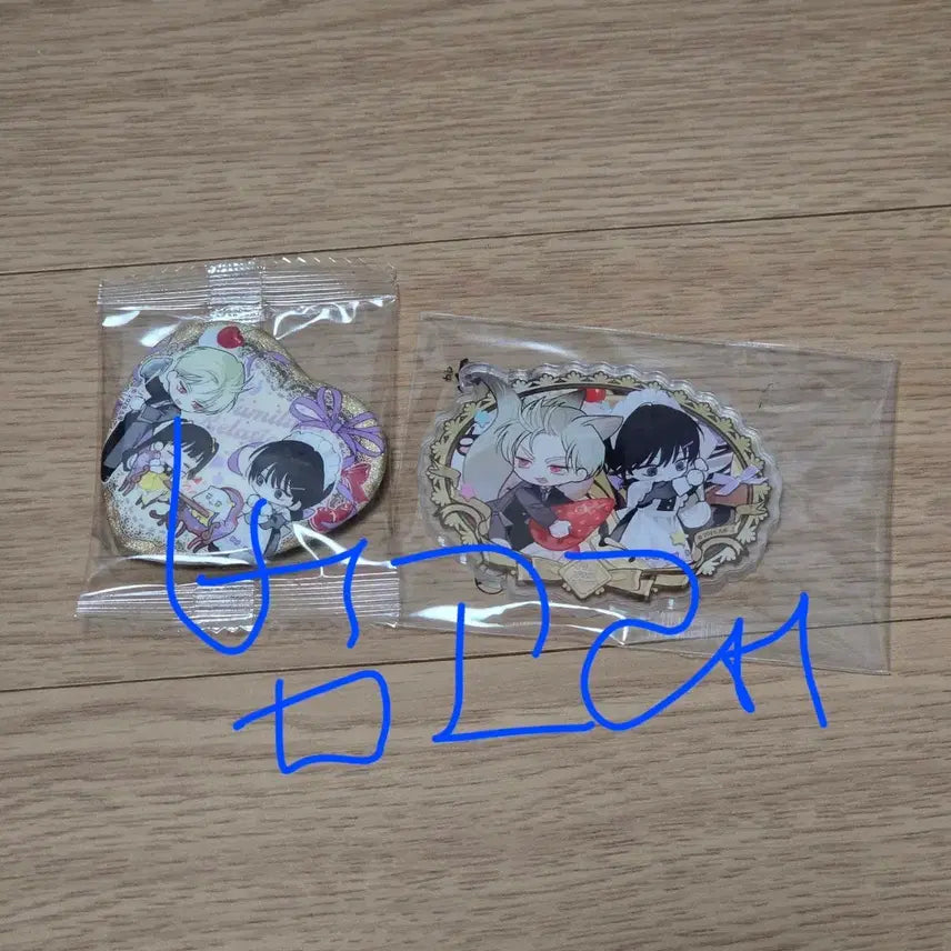 [BUNJANG] Salondebon Family Relationship Certificate Can Badge & Acrylic Magnet Bundle Set / [일괄] 간계서 가족간계증명서 캔뱃지 마그넷