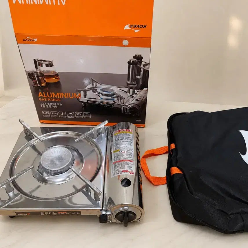 [BUNJANG] Kovea Aluminum High-Power Gas Burner (New) / 코베아 알루미늄 고화력 가스버너 (새제품)