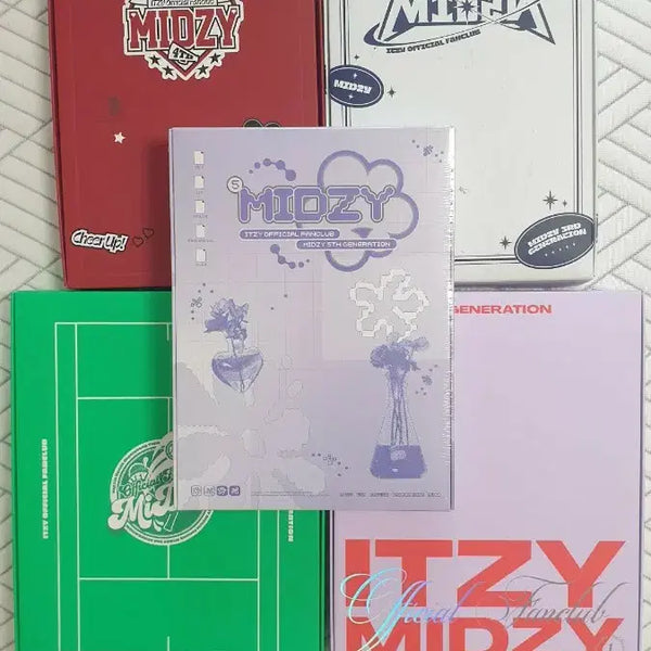 [BUNJANG] ITZY Official Fanclub Membership Kit Set (Seasons 1-5) / 공식믿지 키트 1~5기 세트