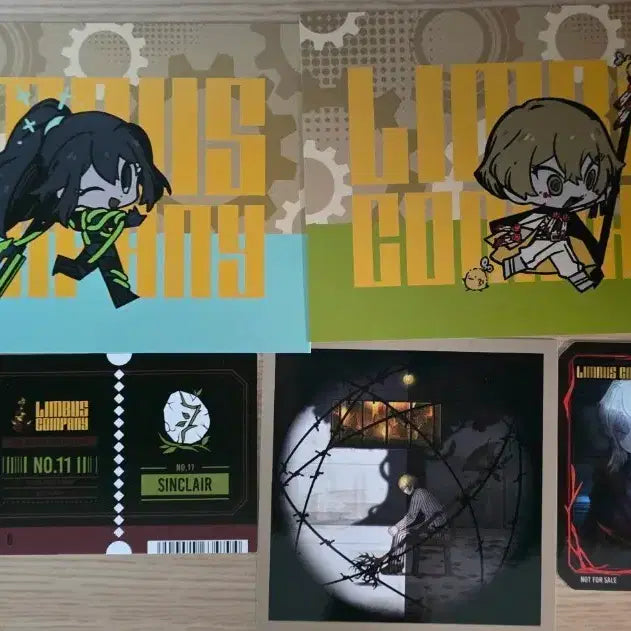 [BUNJANG] Limbus Company Official Paper Goods Bundle Set / 림버스 공식 지류 굿즈
