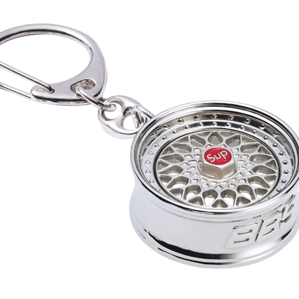 [BUNJANG] Supreme BBS RS Rim Keychain Chrome FW25 / [새상품] 슈프림 BBS 키링 Supreme BBS RS Rim Keychain FW25