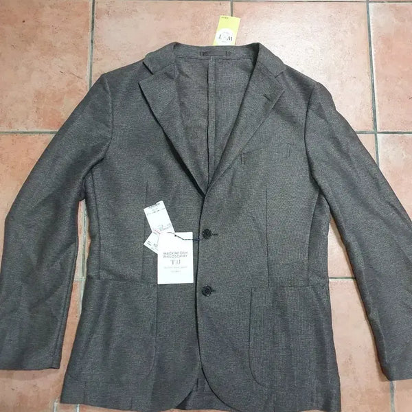 [BUNJANG] Mackintosh Philosophy TJJ Tailored Jersey Jacket (Melange Brown) / [미사용 새상품/42R] 매킨토시 필로소피 TJJ 테일러드 저지 자켓 (멜란지 브라운)