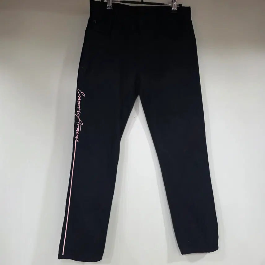 [BUNJANG] Emporio Armani Store Edition Black Pants / 엠포리오 아르마니 매장판 블랙 팬츠
