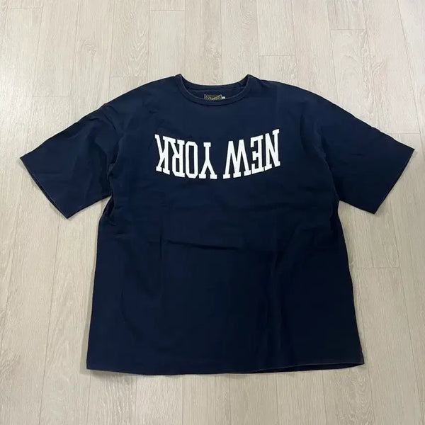 [BUNJANG] Duterro New York T-Shirt (L, Navy) / [L] 듀테로 뉴욕 티셔츠