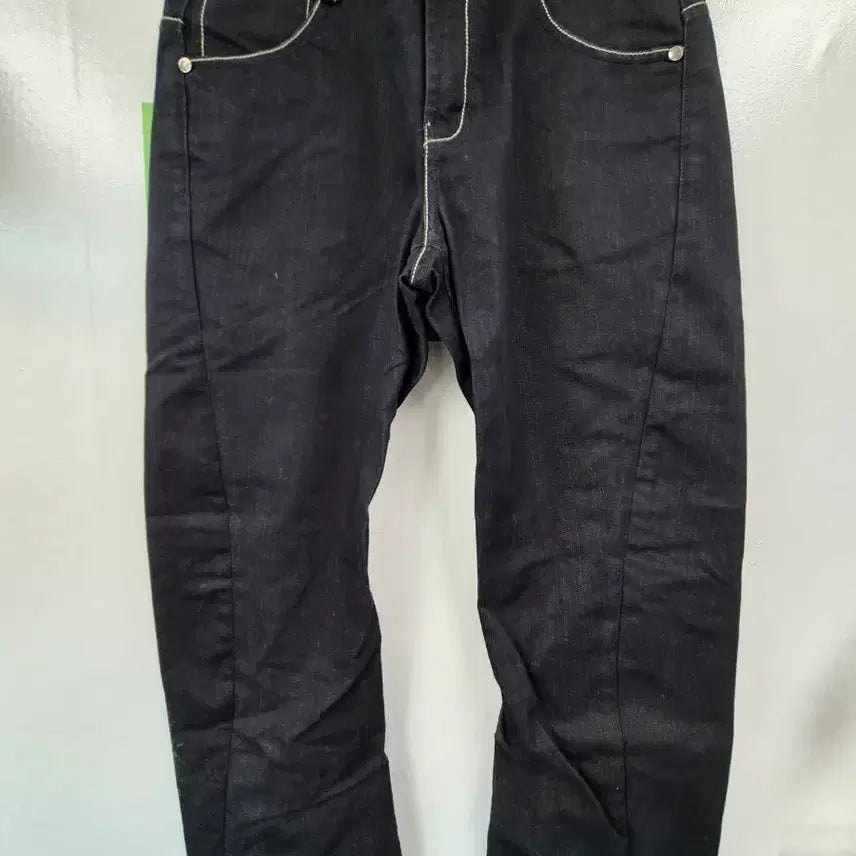 [BUNJANG] EVISU Black Denim Pants / 에비수블랙데님