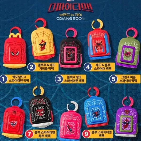 [BUNJANG] McDonald's Happy Meal Spider-Man Bundle Set / [6-10번 일괄] 맥도날드 해피밀 스파이더맨