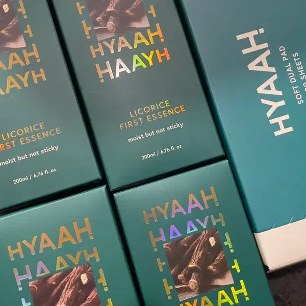[BUNJANG] Hiyya Licorice Essence 4 Bottles + Soft Dual Pad Set / 히야 감초에센스 4개+패드