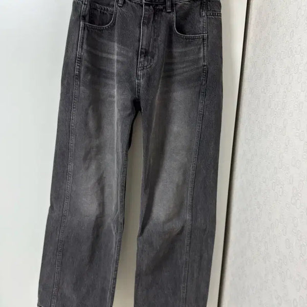 [BUNJANG] Facade Pattern Vintage Black Denim / 파사드패턴 빈티지 흑청 데님