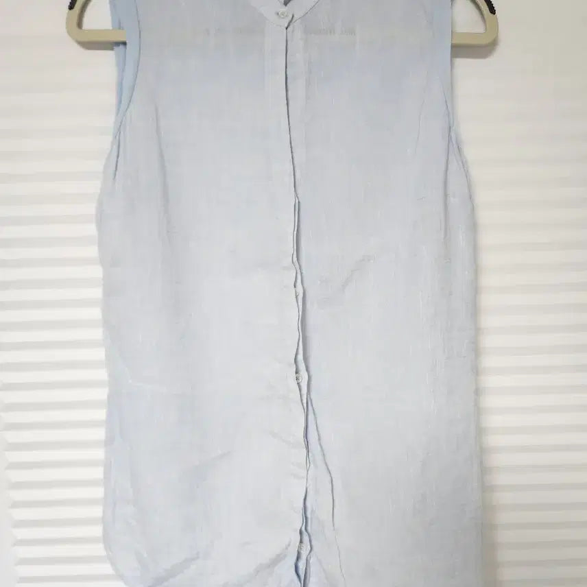 [BUNJANG] Massimo Dutti Linen Sleeveless Shirt / 마시모두띠 린넨 셔츠