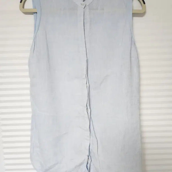 [BUNJANG] Massimo Dutti Linen Sleeveless Shirt / 마시모두띠 린넨 셔츠