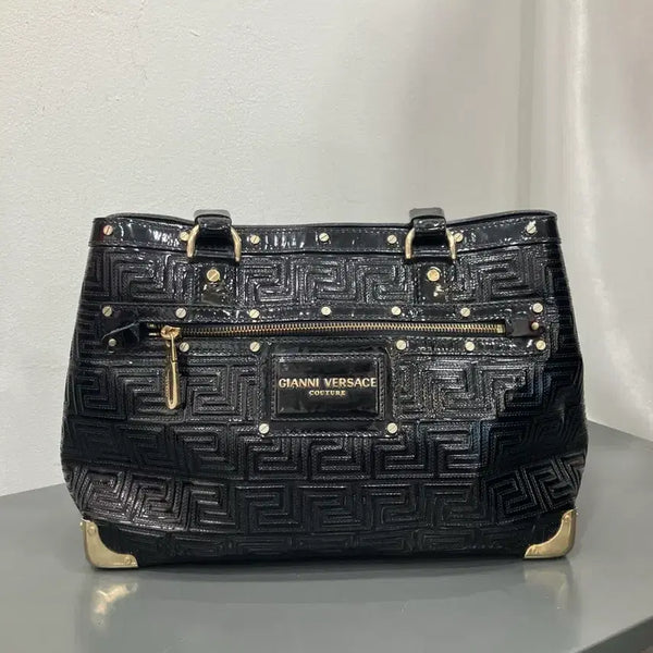 [BUNJANG] Versace Enamel Tote Bag / 베르사체 에나멜 토트백